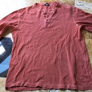 Breakwater Textured faded 100% cotton terracotta